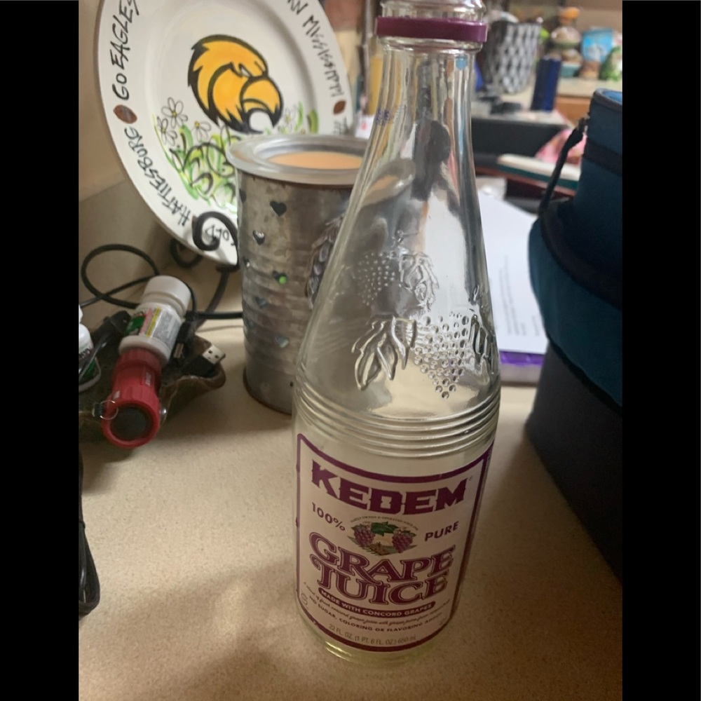 Empty bottle no lid